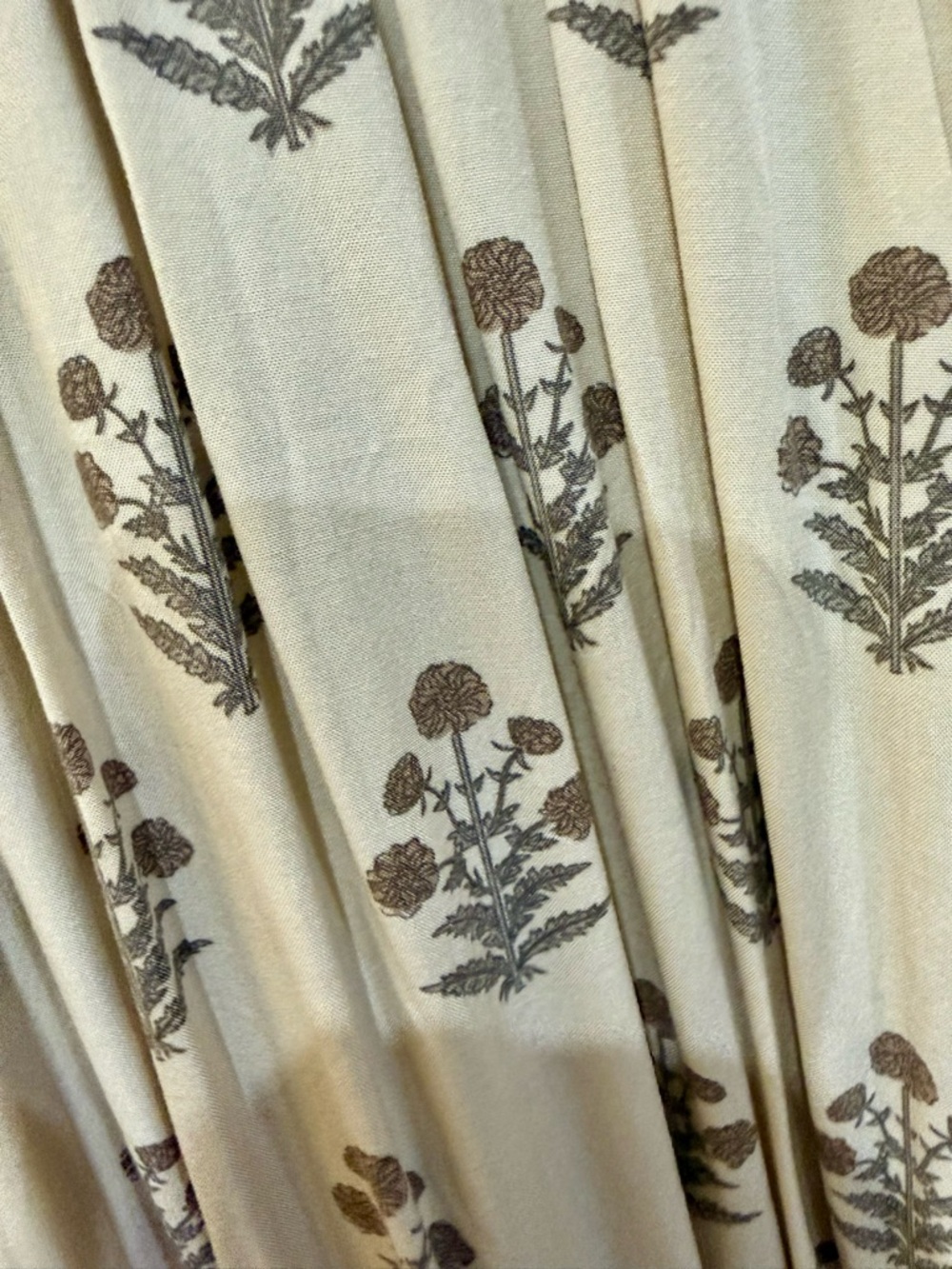 NoraLee birdie dress Bohemian Cream Floral Maxi Dress - Picture 3 of 5